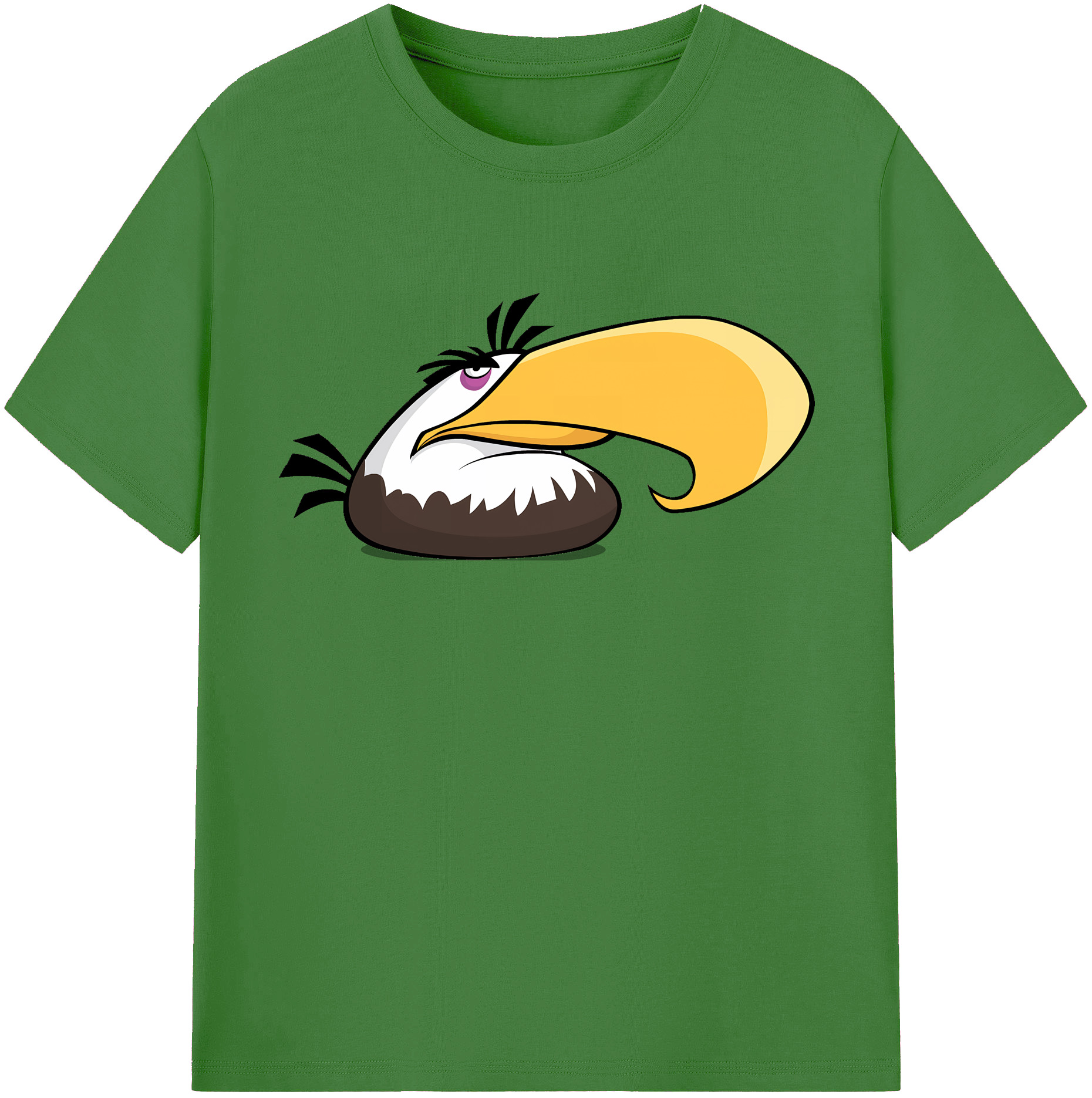 （画像用） Angry Birds アングリーバード レディースカジュアルプリントTシャツ（綿100％）